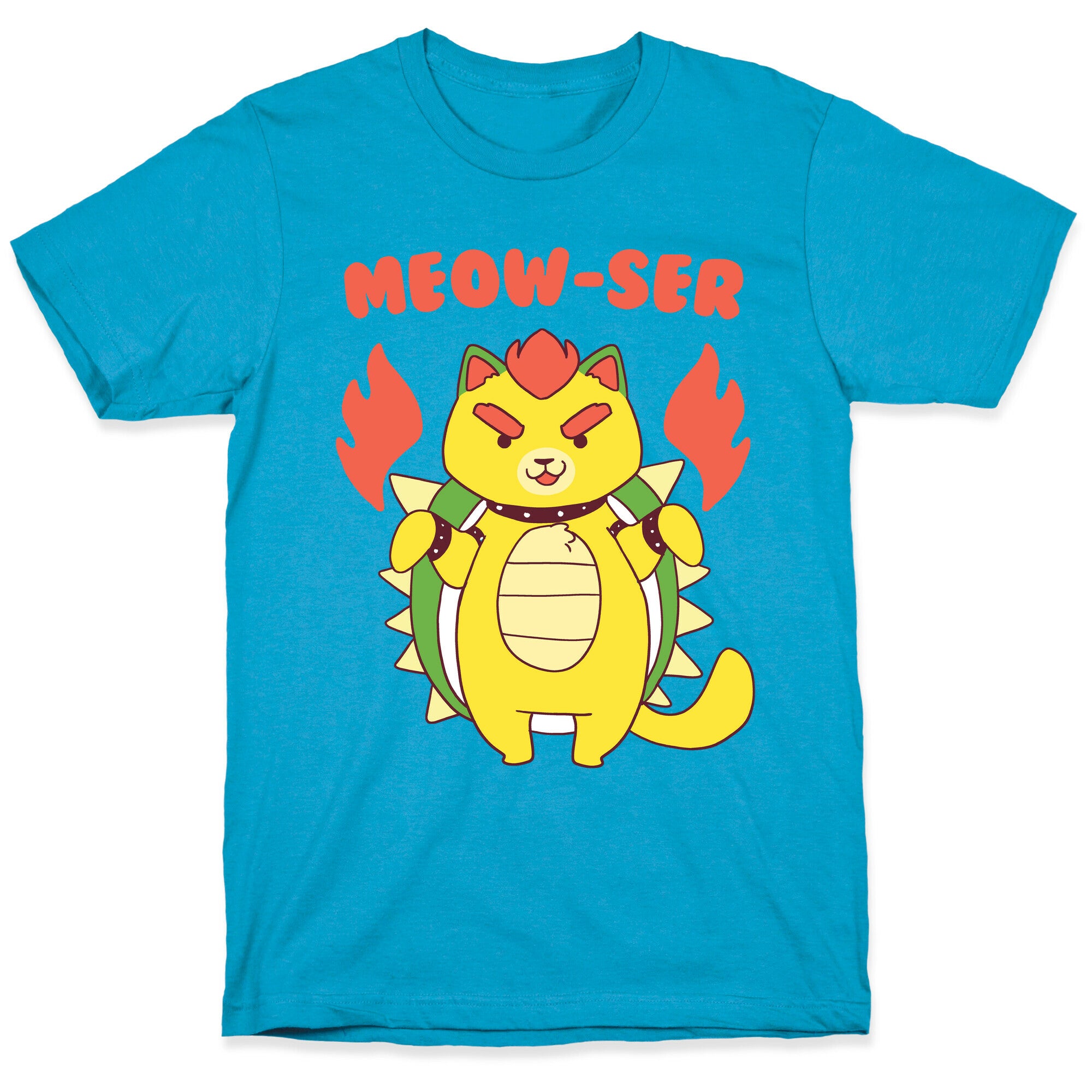 Meow-ser Bowser Unisex Triblend Tee